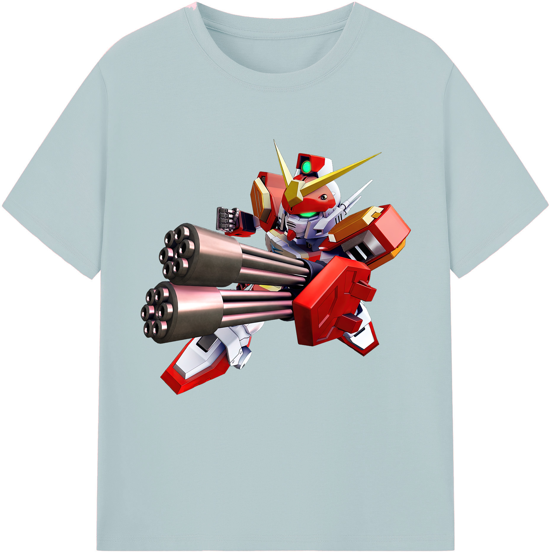 （画像用） 機動戦士ガンダム Mobile Suit Gundam 綿100％半袖Tシャツ（フロントプリント）